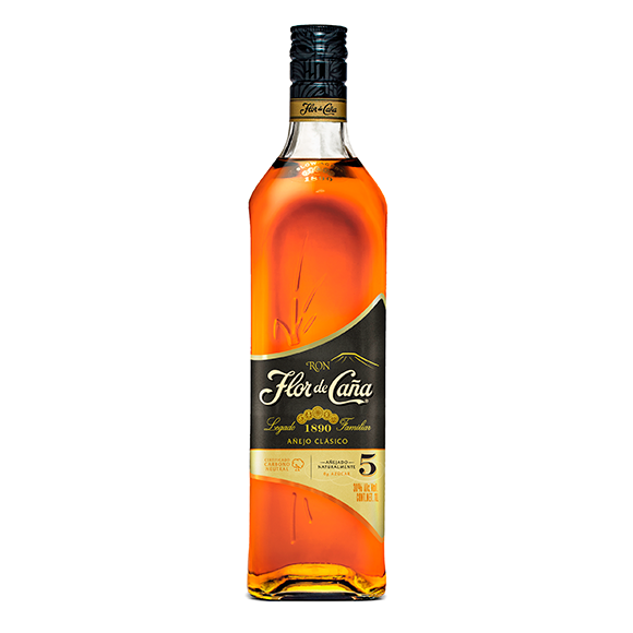 Flor de caña 5 años 1L